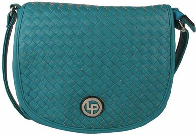 

Lino Perros Women Casual Green PU Sling Bag