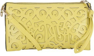 

Liza Women Casual Yellow PU Sling Bag