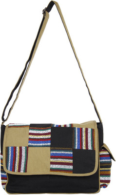 

Anekaant Women Casual Multicolor Canvas Sling Bag