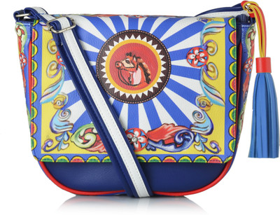 

Shaun Design Girls Casual Multicolor Leatherette Sling Bag