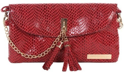 

Lino Perros Women Casual Red PU Sling Bag