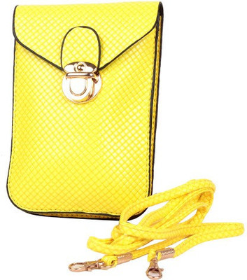 

Trendberry Women Casual Yellow PU Sling Bag