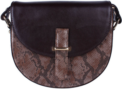 

Bern Women Casual Brown PU Sling Bag