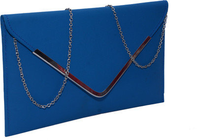 

shanaz fashion Women Evening/Party Blue Genuine Leather Sling Bag