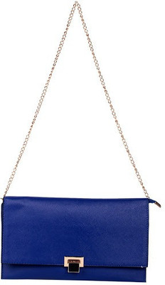 

Trendberry Women Blue PU Sling Bag