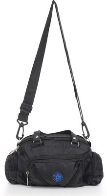 

Cottage Accessories Women Casual Black Canvas Sling Bag