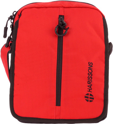 

Harissons Men & Women Casual Red Polyester Sling Bag