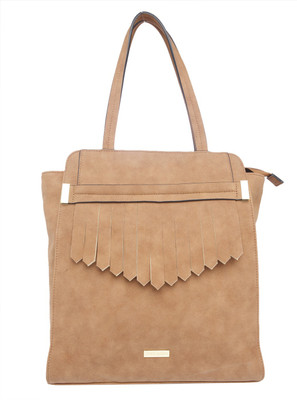 

Vero Moda Women Casual Brown PU Tote