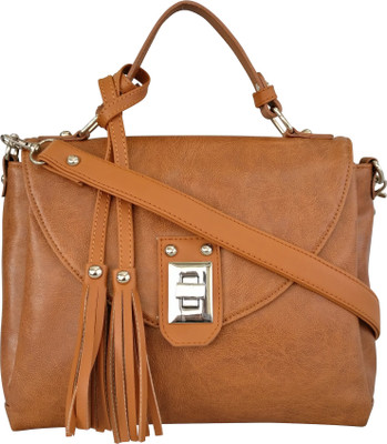 

Toteteca Women Casual Tan PU Sling Bag
