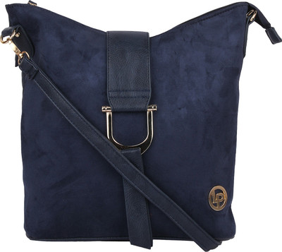 

Lino Perros Women Casual Blue Leatherette Sling Bag