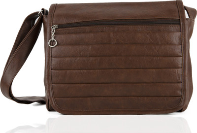 

Igypsy Women Formal Brown Leatherette Sling Bag