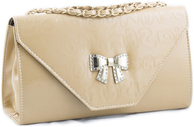

Voaka Women Casual Beige Leatherette Sling Bag