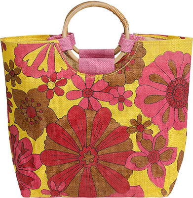 

Allure Design Women Casual Pink Jute Hand-held Bag