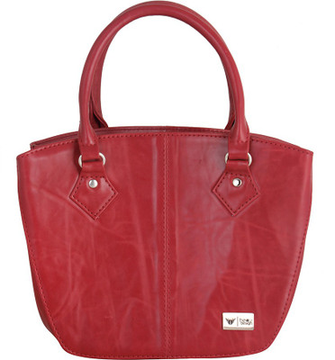 Beau Design Women Red PU Hand-held Bag