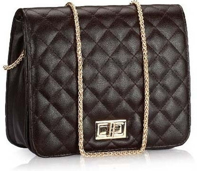 

Lino Perros Women Casual Brown PU Sling Bag