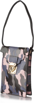 

Stylehoops Men & Women Casual Pink PU Sling Bag