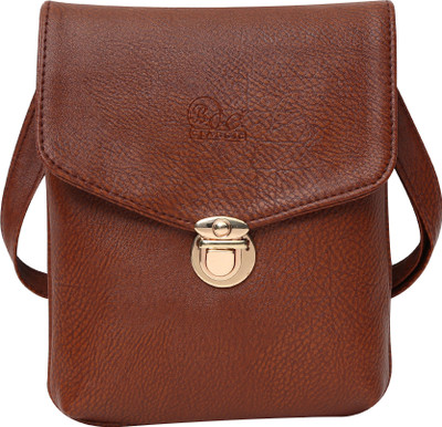 

Bcc Women Formal Brown PU Sling Bag