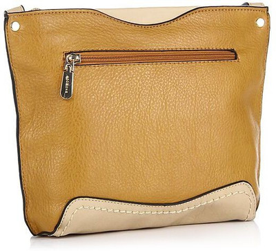 

Addons Women Formal Yellow PU Sling Bag