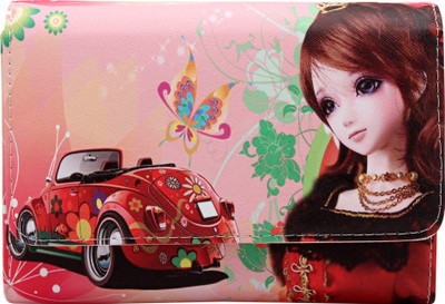 

Pink Rose Women Casual Multicolor PU Sling Bag