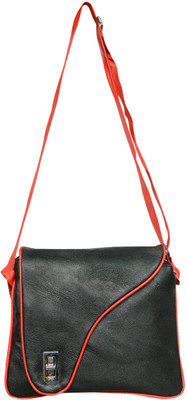 

MOOI-ZAK Women Casual Black PU Sling Bag