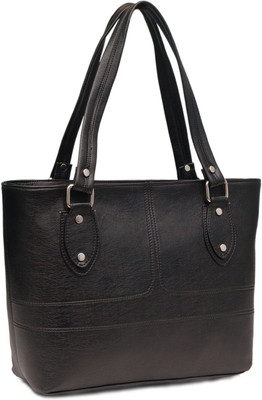

Giant Roots Women Casual Black Leatherette Shoulder Bag