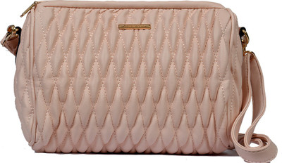 

Diana Korr Women Casual Pink PU Sling Bag