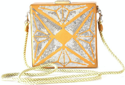 

Dhruva Women Evening/Party Tan Genuine Leather Sling Bag