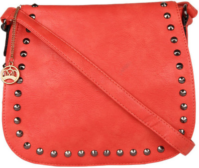 

Moedbuille Women Casual Red PU Sling Bag