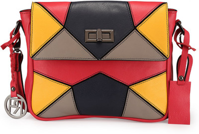 

Phive Rivers Women Casual Multicolor Genuine Leather Sling Bag