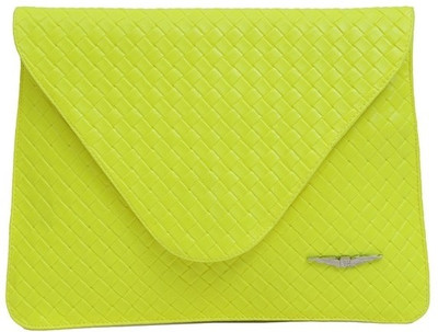 

Lino Perros Women Casual Yellow PU Sling Bag