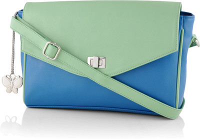 

Butterflies Sling Bag(Blue)