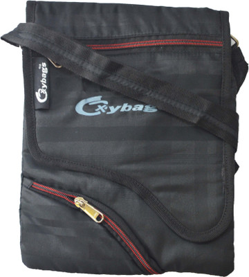 

JG Shoppe Women Casual Black Nylon Sling Bag