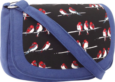 

Hi Look Women Casual Multicolor Canvas Sling Bag
