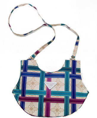 

Promobid Girls Casual Multicolor Cotton Sling Bag