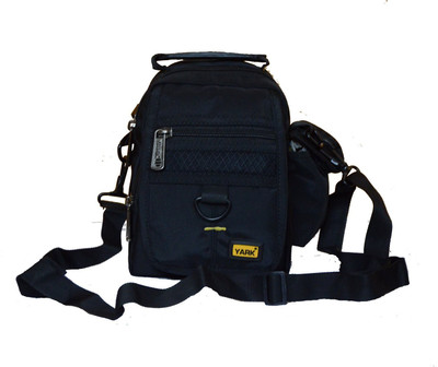 

Yark Men Casual Black Polyester Sling Bag