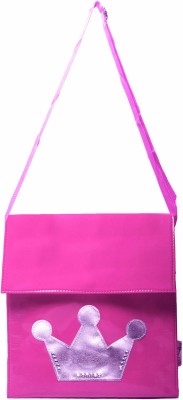 

Lill Pumpkins Boys & Girls Casual Pink Leatherette Sling Bag