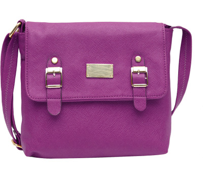 

Hawai Girls Formal Purple PU Sling Bag