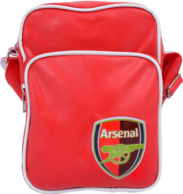 Super Drool Boys Casual Red PU Sling Bag