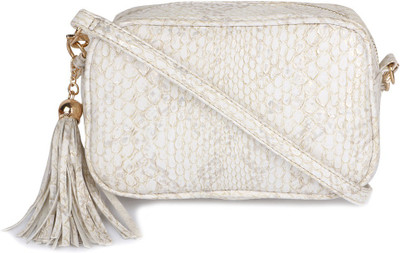 

Cappuccino Women Casual Beige Leatherette Sling Bag