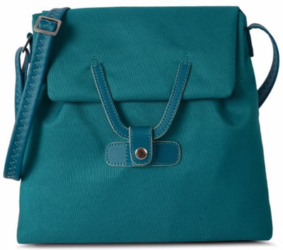 

Baggit Women Casual Green Nylon Sling Bag