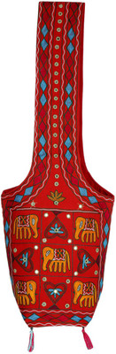 

Rajrang Women Casual Brown, Red, Blue Cotton Sling Bag, Blue;brown;red