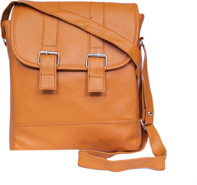 

Zasmina Girls Brown Leatherette, PU Sling Bag