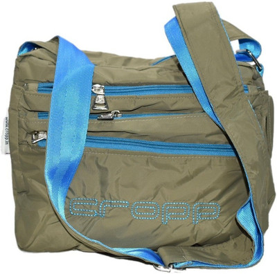 

Cropp Women Casual Green Nylon Sling Bag