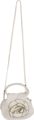 

Starz Women Casual White PU Sling Bag