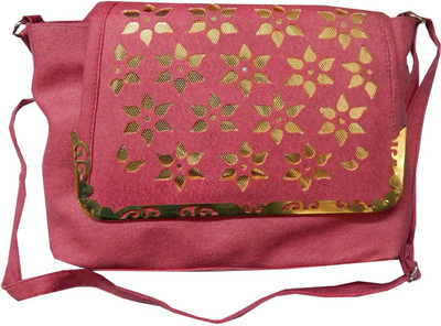 

Navaksha Women Pink PU Sling Bag