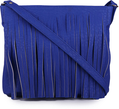 

SKMARTS Girls Blue PU Sling Bag