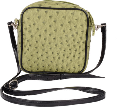 

Murcia Women Casual Green PU Sling Bag