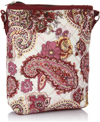 

Home Heart Women Casual Multicolor Cotton Sling Bag