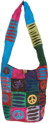 

Bhamini Women Multicolor Cotton Sling Bag