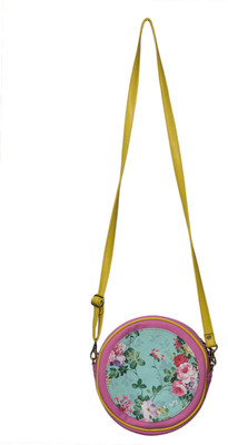 

Band Box Women Casual Pink PU Sling Bag
